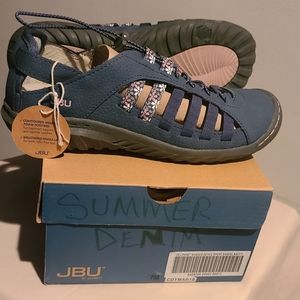 NIB, JBU shoes, Size 7M Blue